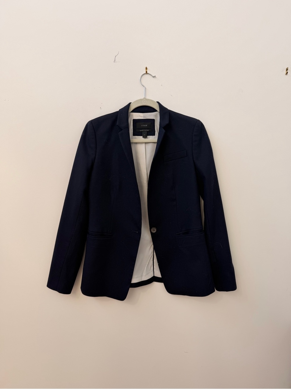 J. Crew Navy Women's Tailored Blazer